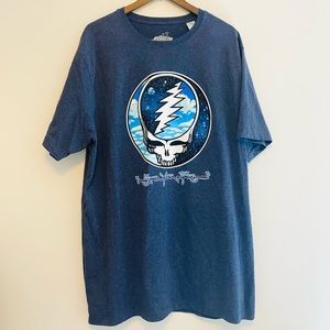 Grateful Dead Space Your Face Adult T-Shirt 2XLT